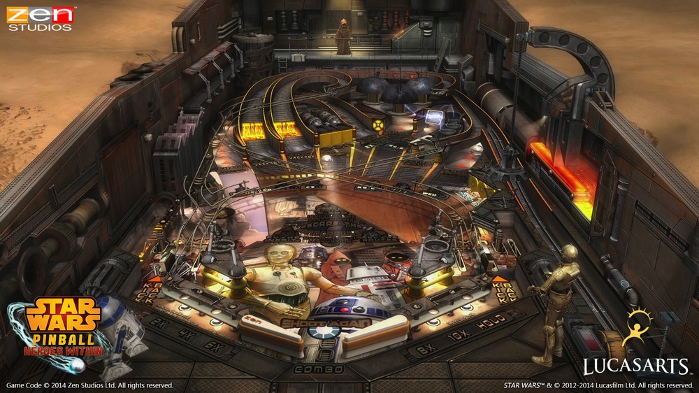 zen pinball 2 star wars pinball heroes within