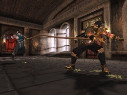 Scorpion's up to his same old tricks in Mortal Kombat: Deception.