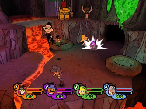 The Grim Adventures of Billy & Mandy (PS2) - Story Mode 