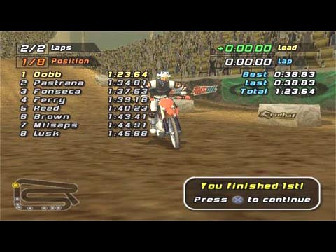 MTX Mototrax - PS2 Games