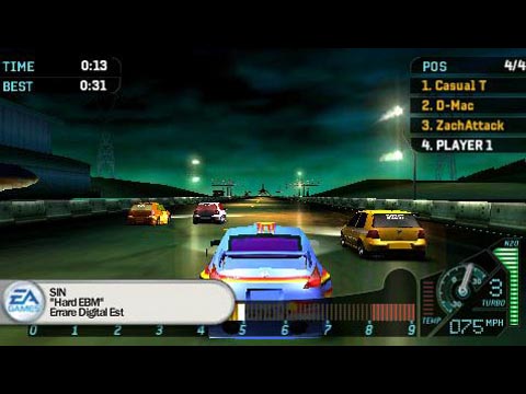 NFS Underground Rivals Gameplay (PSP) 