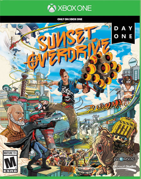 Sunset Overdrive debuts gameplay footage