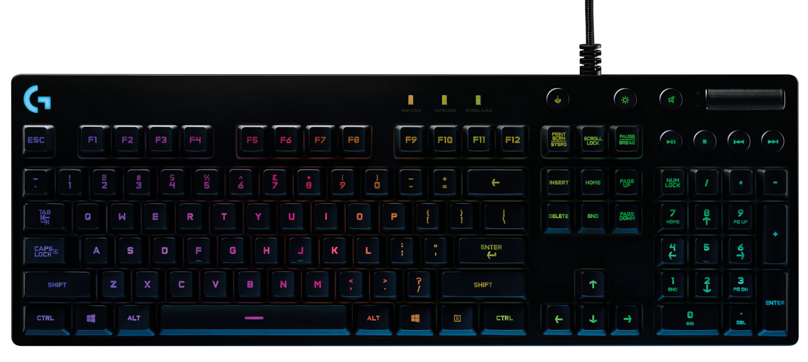 Logitech G Expands RGB Mechanical Gaming Keyboard Lineup –