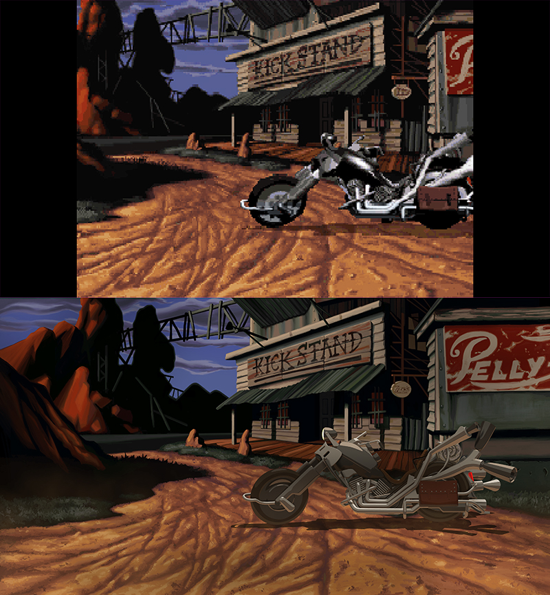 Full Throttle Remastered: First look Trailer Game Chronicles
