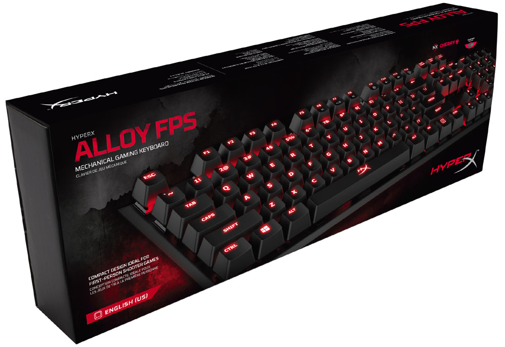 genvinde Holde få øje på HyperX Alloy FPS Red or Brown Gaming Keyboard Now Shipping – Game Chronicles