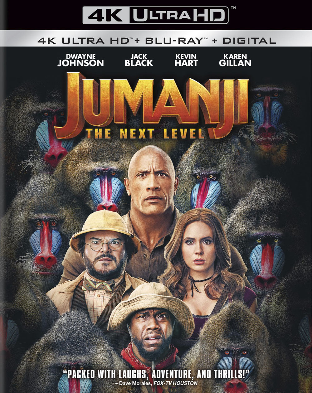 JUMANJI: THE NEXT LEVEL Arrives on Digital March 3 and 4K Ultra HD™, Blu-ray™ & DVD March 17