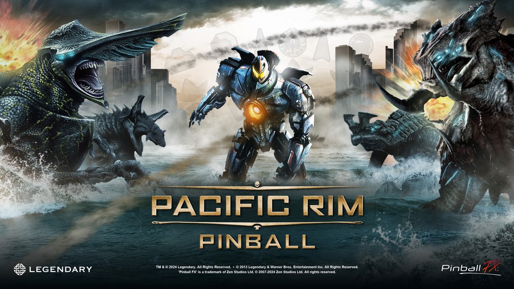 “Pacific Rim Pinball” Revealed for “Pinball FX,” Coming May 16
