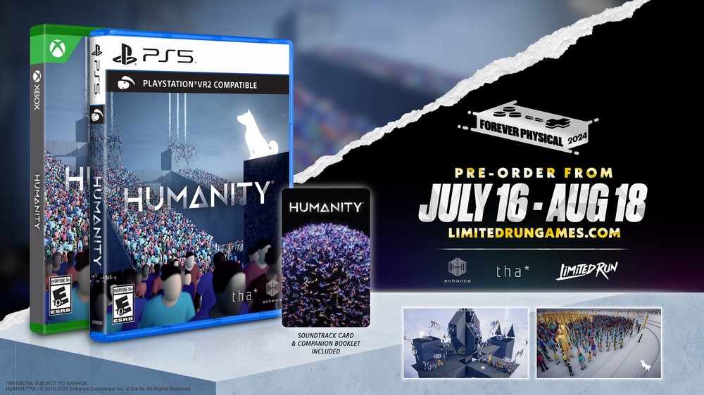 Физическое издание HUMANITY скоро выйдет на PS5 и Xbox