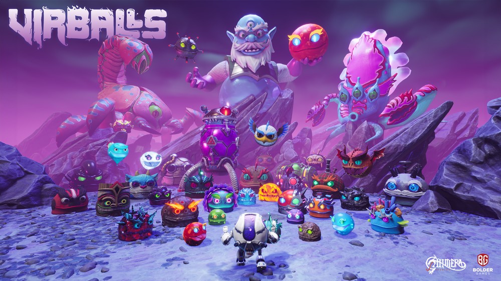 Una invasión elemental de proporciones galácticas comienza cuando el juego de plataformas de acción y ciencia ficción 3D Virballs se lanza en Steam