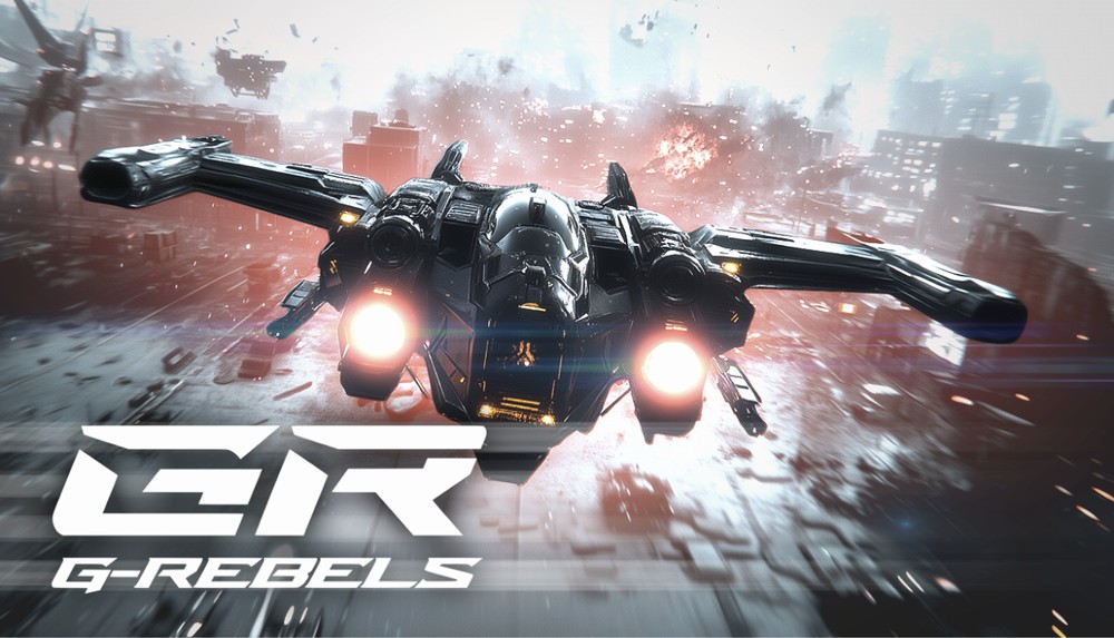 Unreal 5 Cyberpunk Combat Flight Sim G-Rebels surca los cielos en 2025